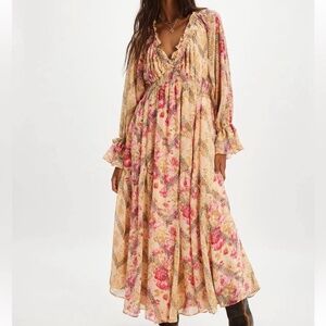Free People Lena Midi Dress NWT!